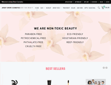 Tablet Screenshot of jerseyshorecosmetics.com